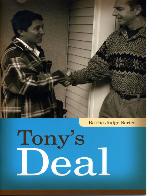 Title details for Tony's Deal by Moira Kovats - Available
